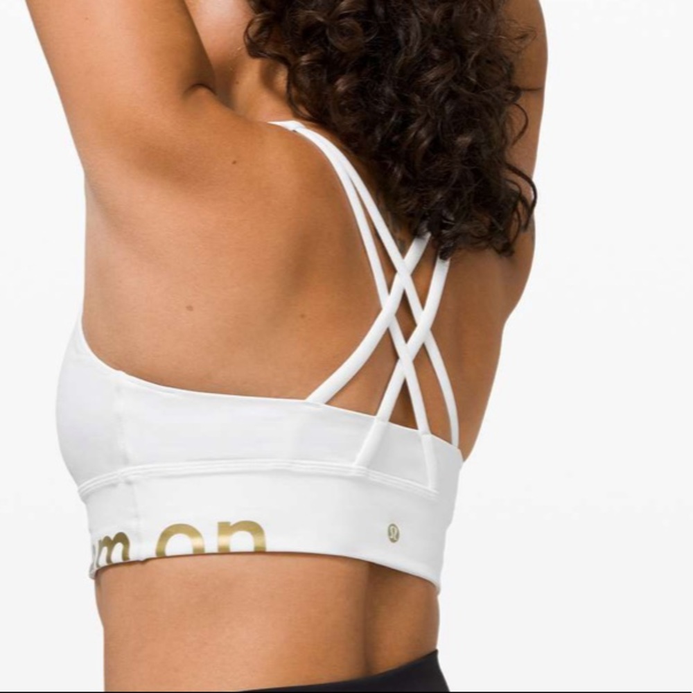 NWT Lululemon Energy Bra High Neck Long Line Zip - Picture 2 of 4